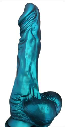 24cm Silicone Dildo with Realistic Vein Details