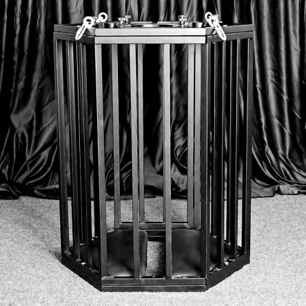 Hexagonal Hanging Cage Style C - Bondage restraints