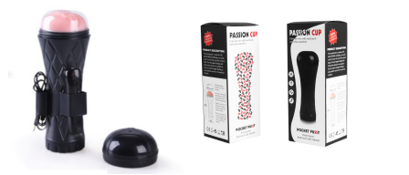 Vibrating Masturbator Cup (Vagina, Mouth, Anal)