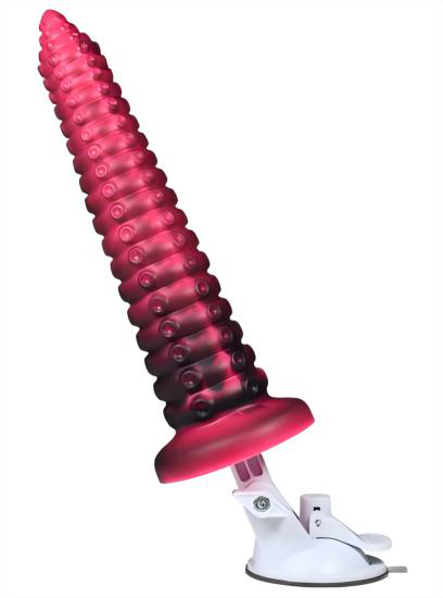 Heated Telescopic Vibrating Dildo