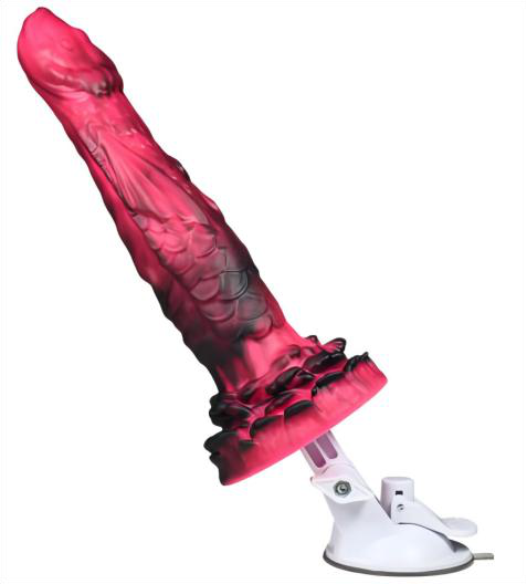 Heated Telescopic Vibrating Dildo
