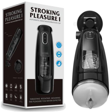 Hands-free Masturbator with Thrusting, Rotating & Sound