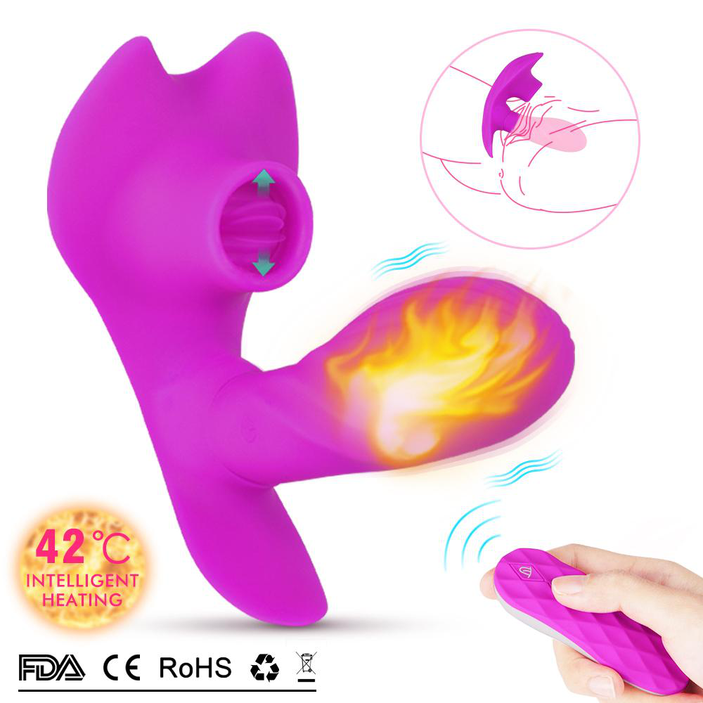 Wireless Tongue Licking Vibrator