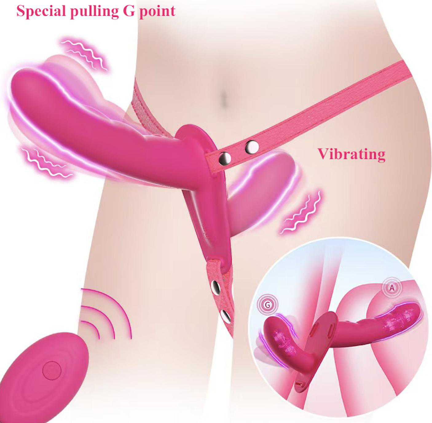 Dual Motor Vibrator with Pulling