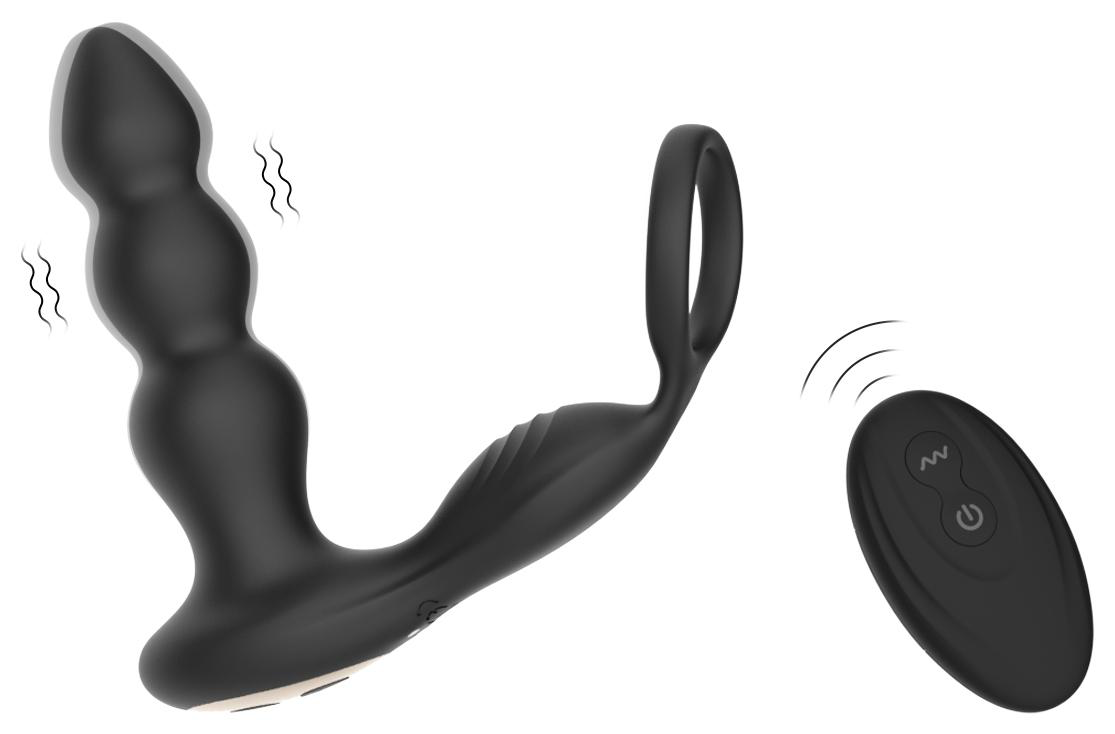 Cheney Vibrating Anal Vibe with Ring