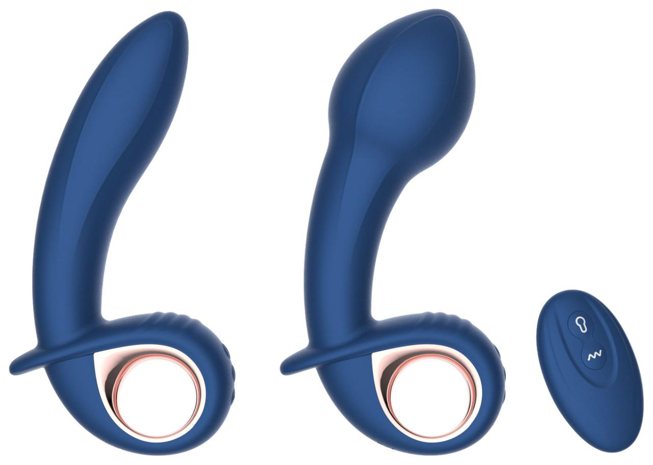 Alpha Inflatable Vibrating Anal Toy