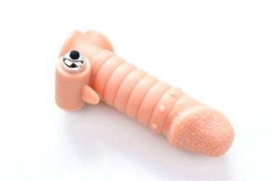 Vibrating Silicone Dildo - Realistic