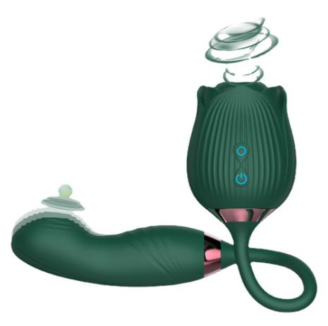 Sucking & Triggering Vibrator - Suction