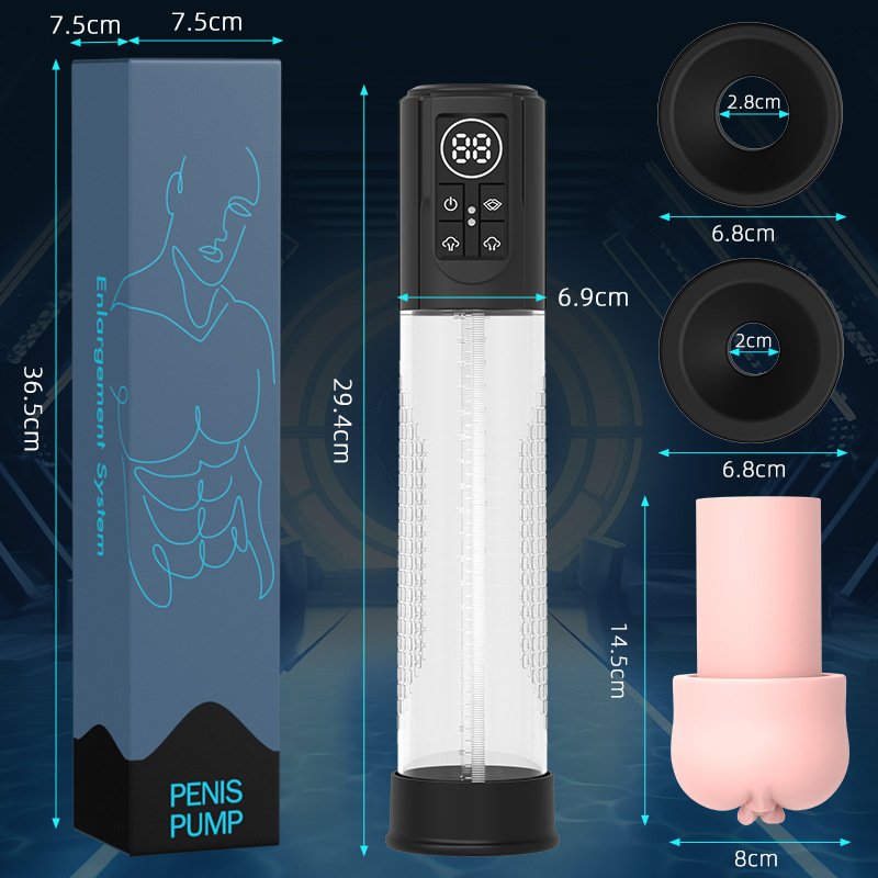 Digital Display Penis Raiser (Waterproof)