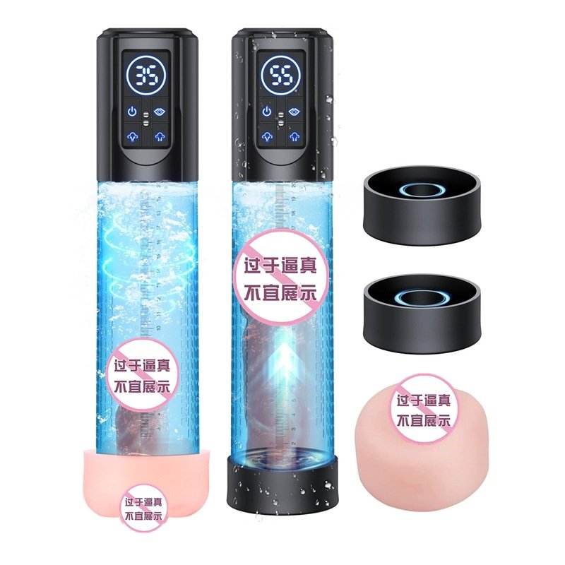 Digital Display Penis Raiser (Waterproof)