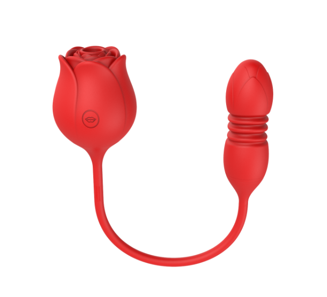 Sucking Vibrator with Thrusting