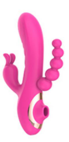Thrusting Vibrator with Suction - Vibrators