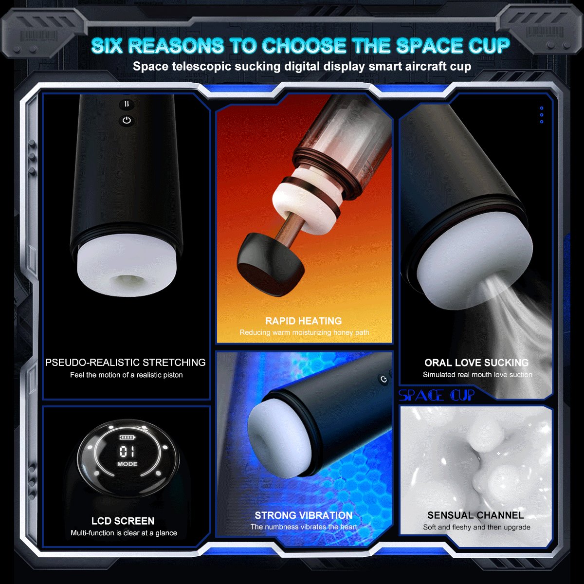 The Automatic Sucking Masturbator For Men Powered by AI Chips