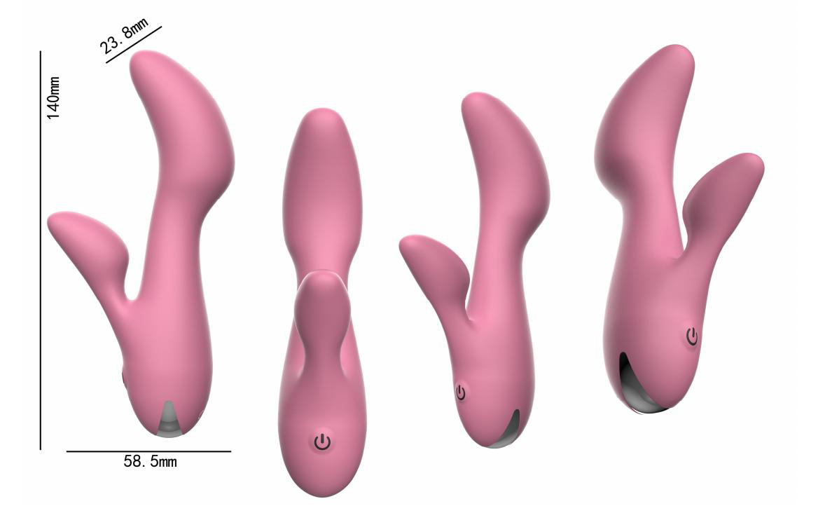 APP Vibrator with 10 Vibration Modes