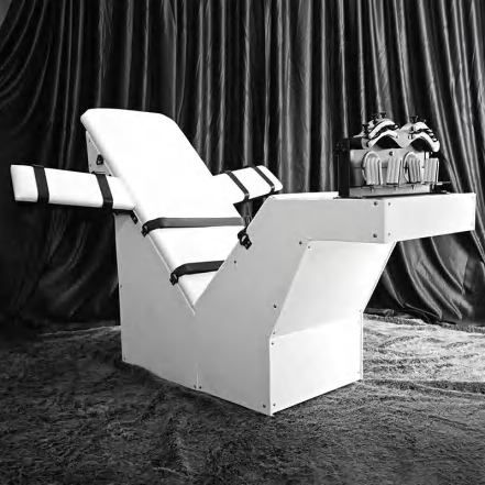 TK Fun Chair – White - Bondage restraints