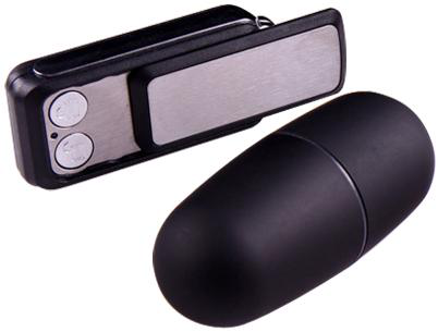 Discreet Car Key Wireless Egg Vibrator - Long Size - Bullet