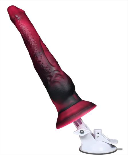 Heated Telescopic Vibrating Dildo