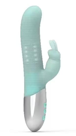 Rabbit Vibrator with Heating and Rotating Beads