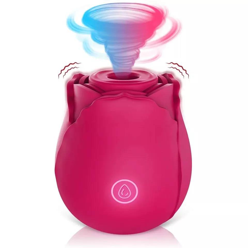 Rose Suction Vibrator - Nipple & Body Pumps
