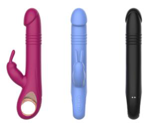Ten-Frequency Dual Motor Telescopic Vibrator - Vibrators