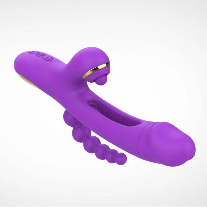 Tapping Vibrator with Rotation