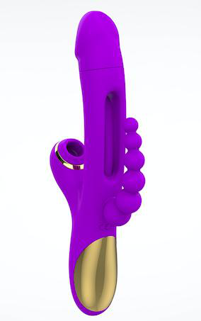 Tapping Vibrator with Suction - Clitoral