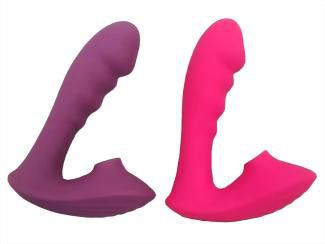 Wearable Vibrator with Suction 13.9cm - Wearable