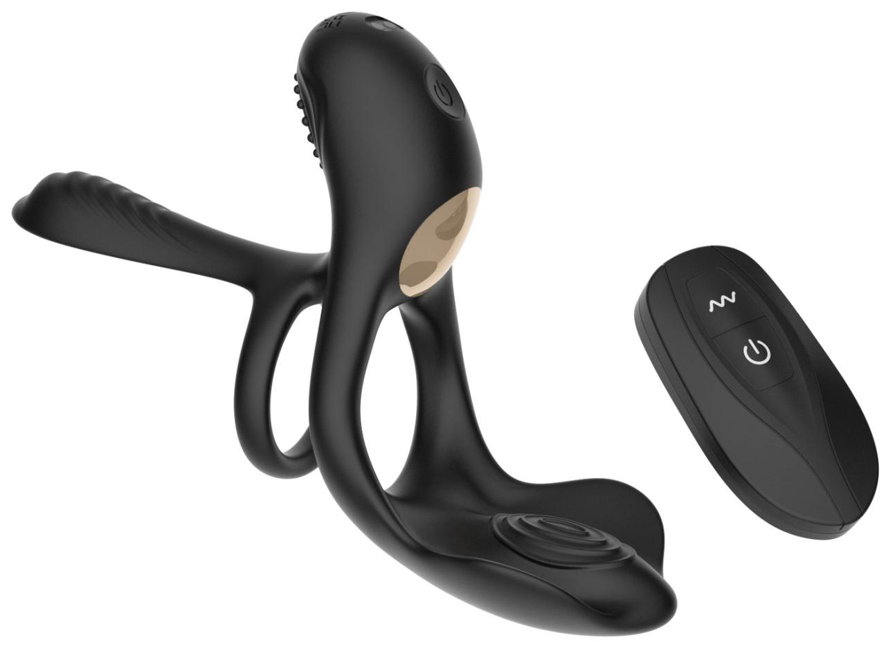 Reggie Testis & Penis Sleeve & Cock Ring Vibrator