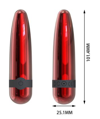Pointed Bullet Vibrator (Round Bottom) - Bullet