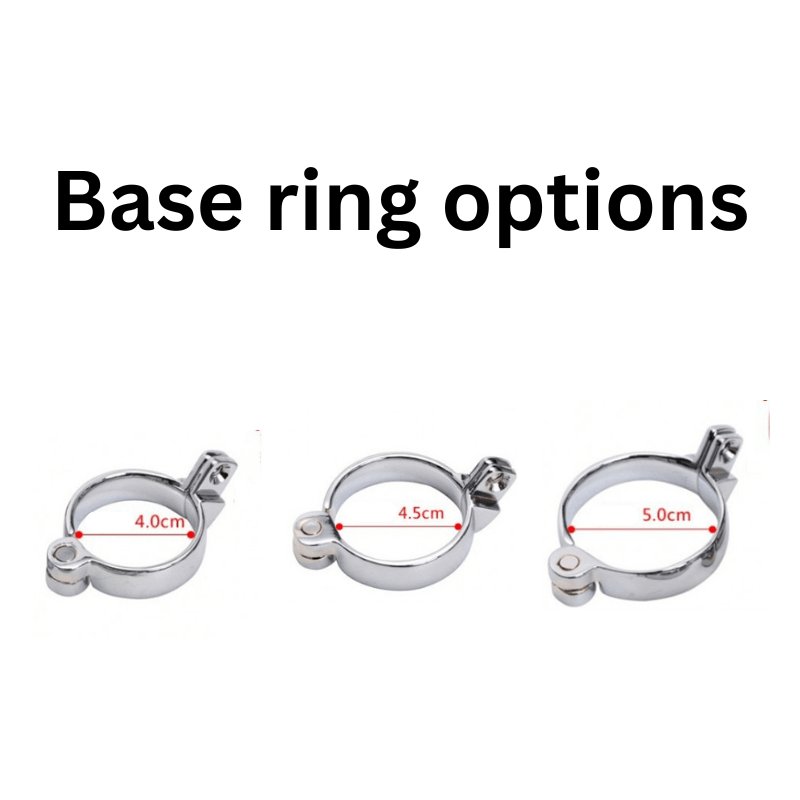 TB-B163 Tubular Chastity Cage With A Screwed-on Cap