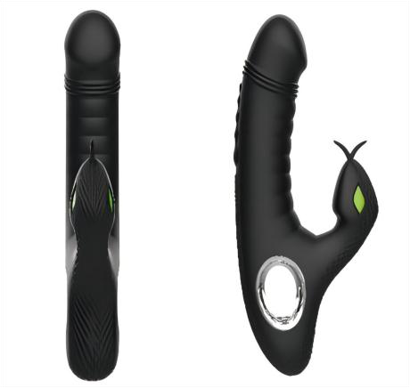 Dual-Motor Silicone Vibrator 235mm