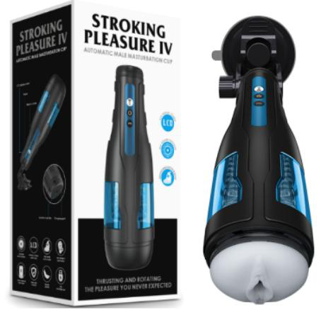 Hands-free Masturbator with Thrusting & Rotation - Masturbators