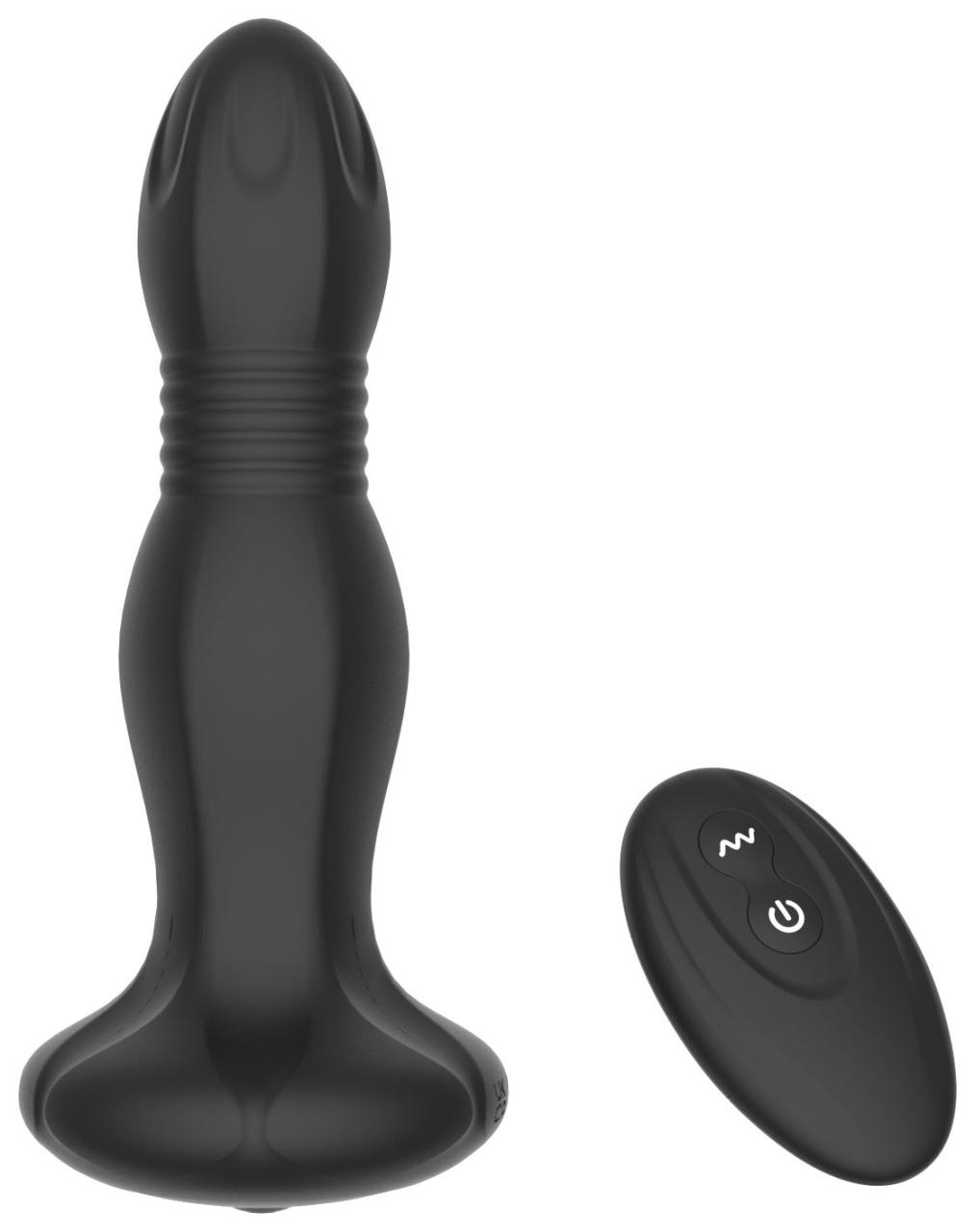 Ferman Thrusting & Vibrating Anal Plug - Thrusting
