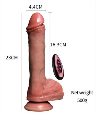 Simulation Vibrating Dildo 23cm - Realistic