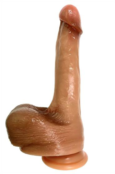 23cm Smooth Liquid Silicone Dildo - Realistic