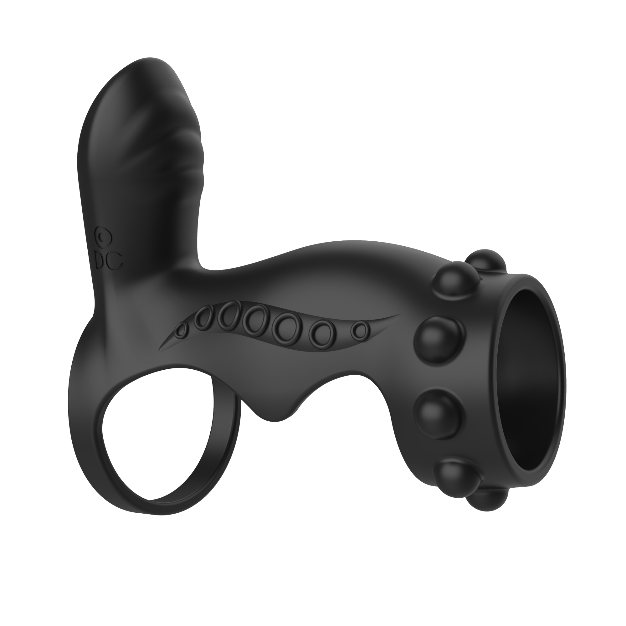 10-Frequency Vibrator with Remote Control - Pocket