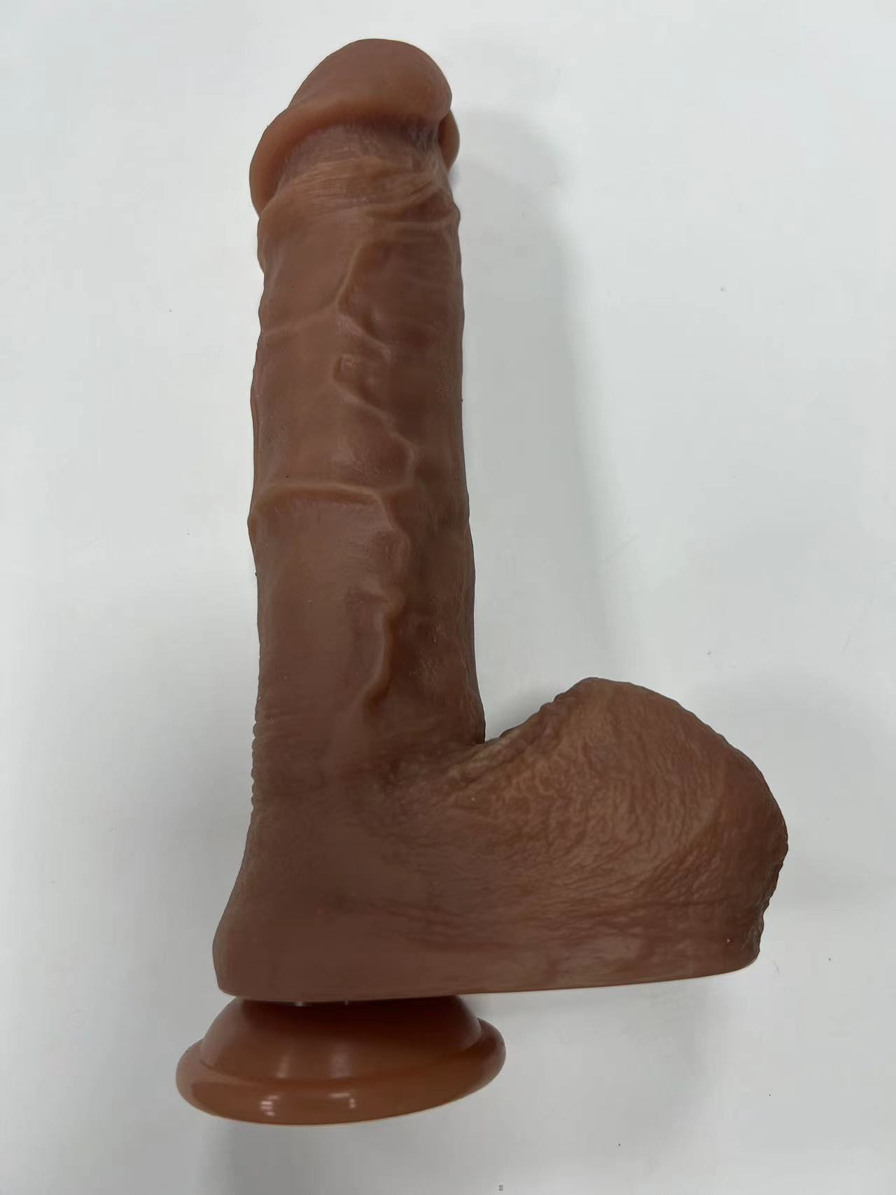 Manual 2-Layer Silicone Massager (5.2x25.5cm) - Dildos
