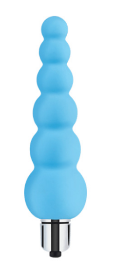 Anal Plug Blue 145x55mm - Anal beads