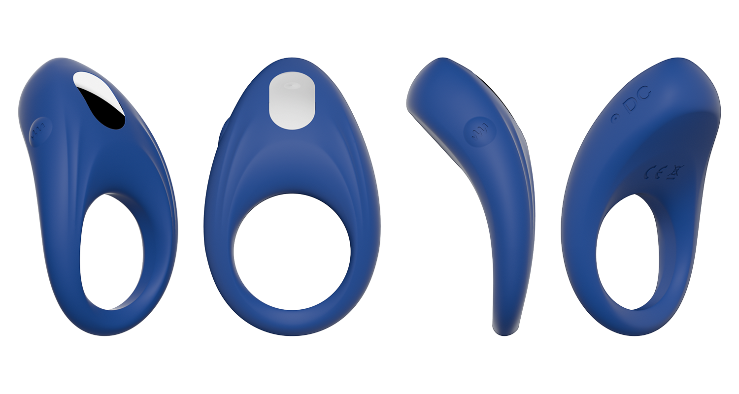 Vibrator with Remote Control - Cock Rings