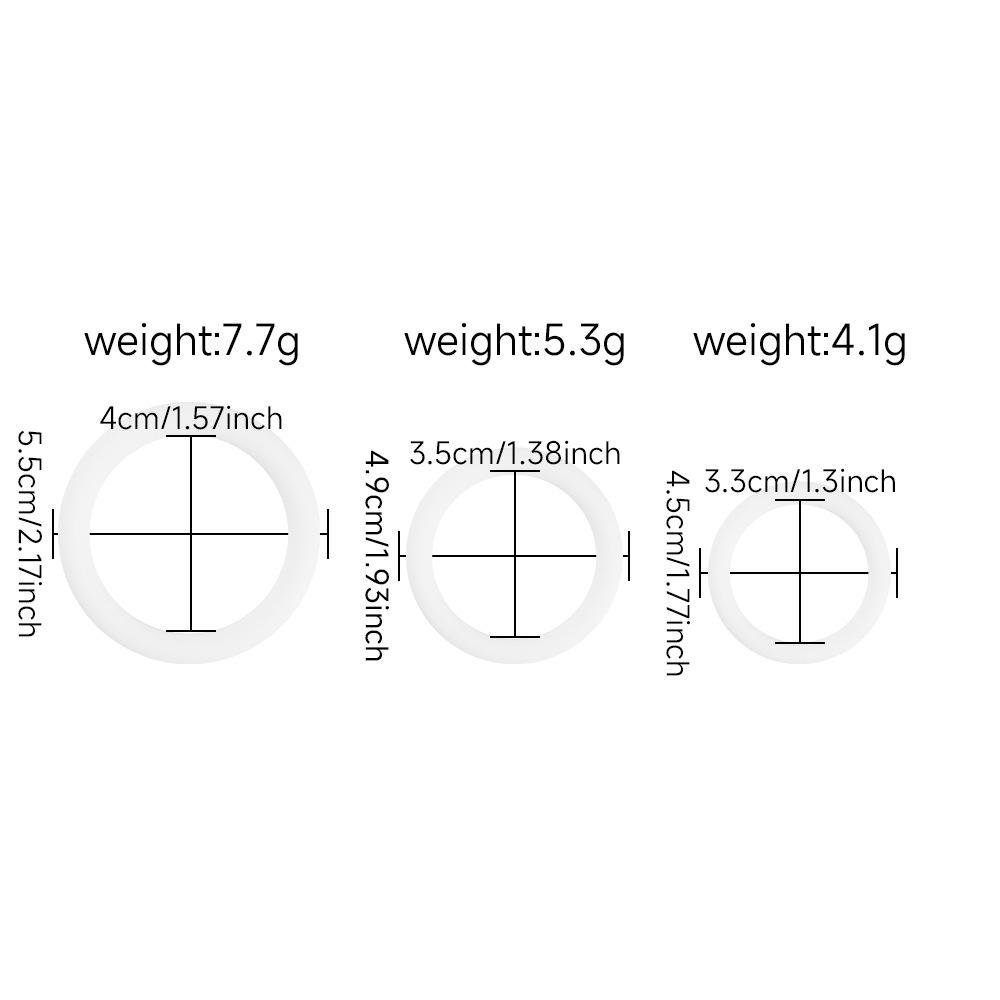 TB-A367L A C-ring Set Large - Cock Rings