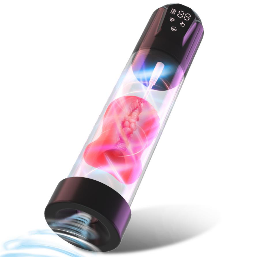 Penis Trainer with Suction and Vibration (Enlargement)