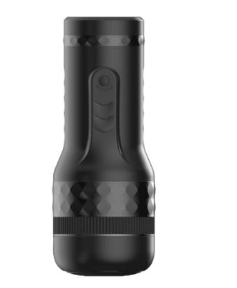 Handheld Masturbator with Vibration and Adjustable Channel - Pocket