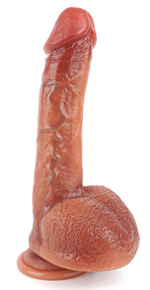Wireless Vibrating Swing Telescopic Massager with Heating - Realistic