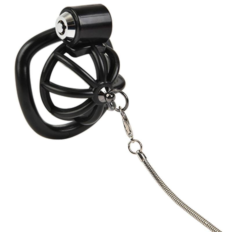 TB-B154 Chastity Cage With Rope - Bondage restraints
