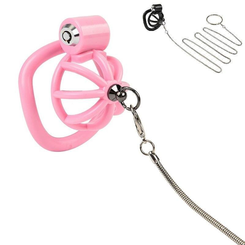 TB-B154 Chastity Cage With Rope