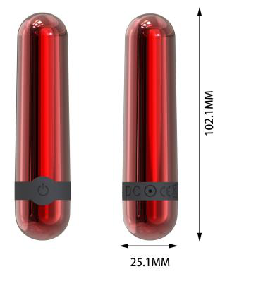 Round-Nosed Bullet Vibrator (Round Bottom) - Bullet