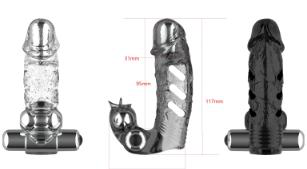 TPE Dual Vibration Vibrator