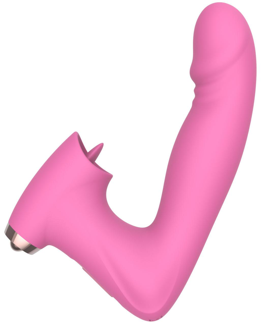 Hannah Wiggle Motion & Licking Vibrator
