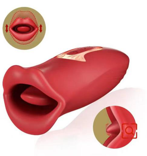 Biting & Vibrating Massager - Masturbators