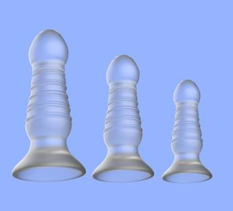 Transparent TPE Dildo (Small) - Realistic